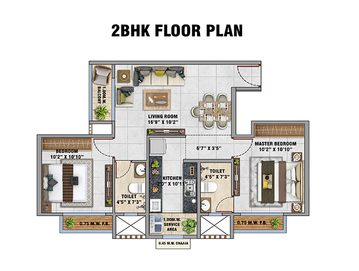 Karamchand Greens Masterplan Snippet 1